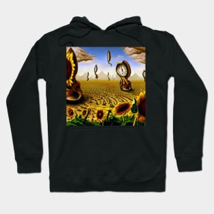 Flowers and Clocks . Hoodie